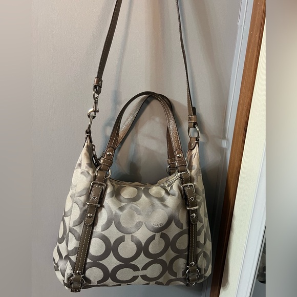 COA! Coach Op Art Alexandra Shoulder Bag - Picture 7 of 11